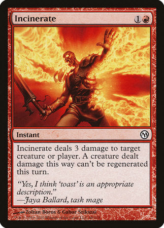 Incinerate [Duels of the Planeswalkers] | Cracking-Singles