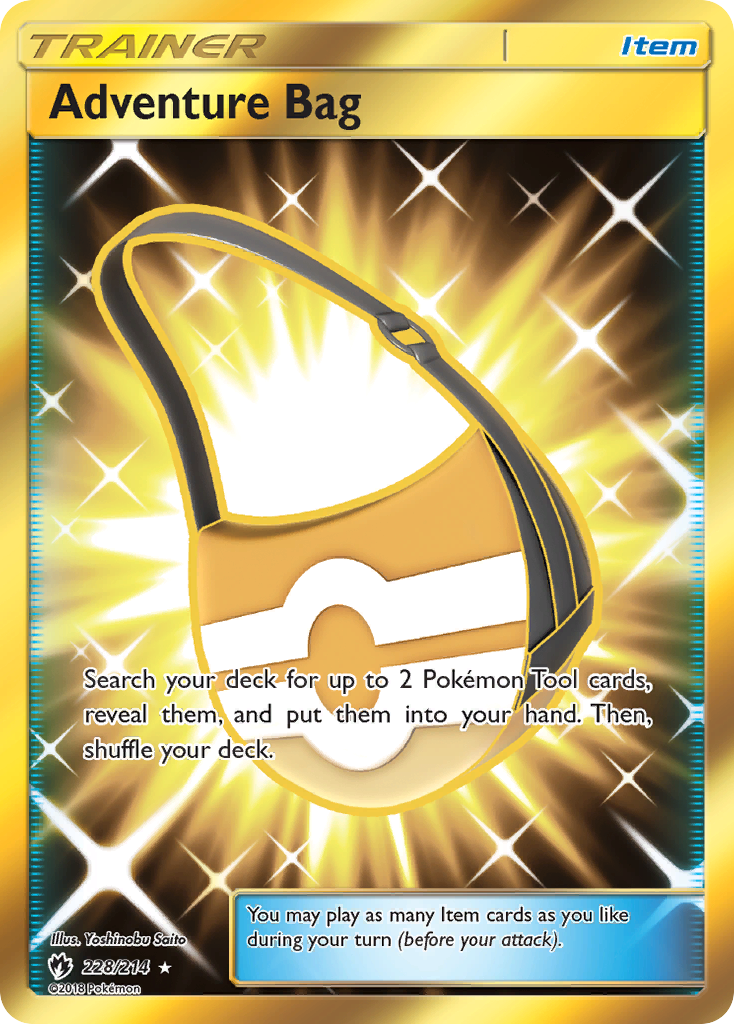 Adventure Bag (228/214) [Sun & Moon: Lost Thunder] | Cracking-Singles