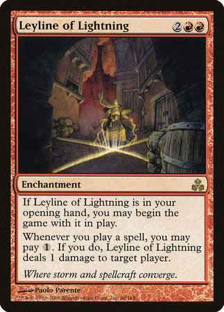 Leyline of Lightning [Guildpact] | Cracking-Singles