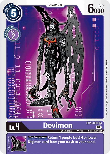 Devimon [EX1-058] [Classic Collection] | Cracking-Singles