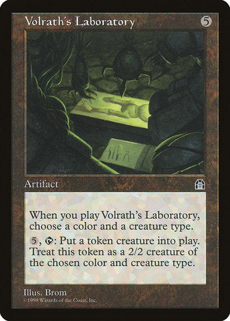 Volrath's Laboratory [Stronghold] | Cracking-Singles