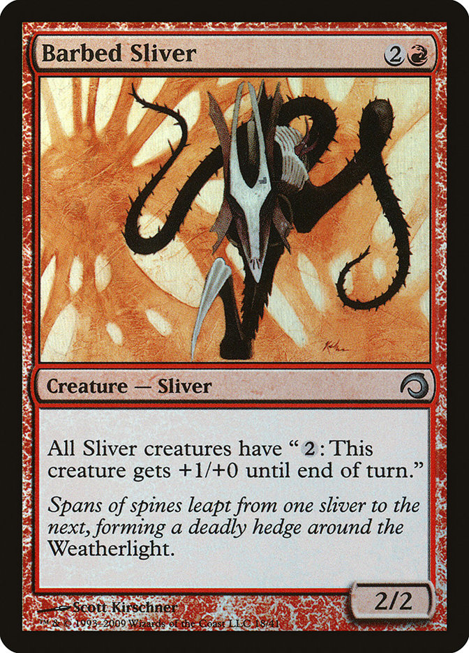 Barbed Sliver [Premium Deck Series: Slivers] | Cracking-Singles