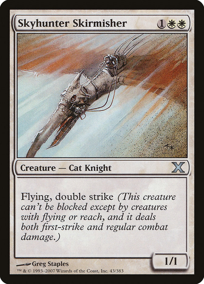 Skyhunter Skirmisher [Tenth Edition] | Cracking-Singles