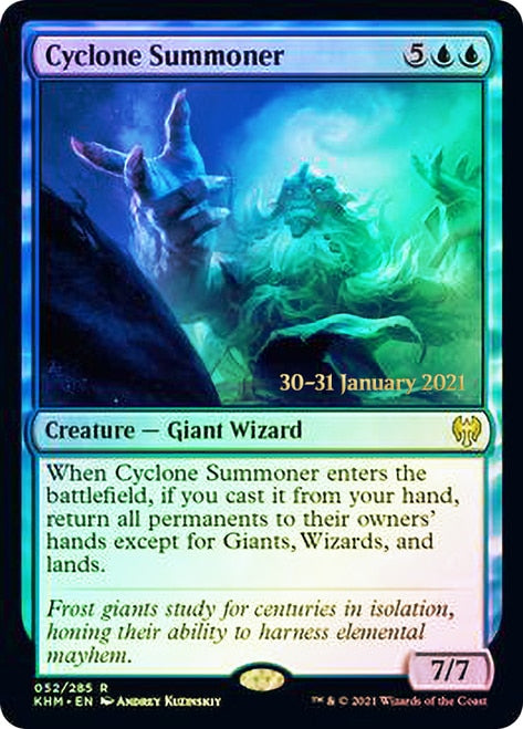 Cyclone Summoner  [Kaldheim Prerelease Promos] | Cracking-Singles