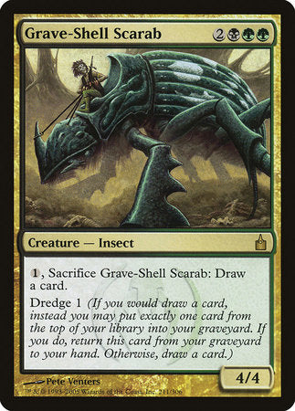 Grave-Shell Scarab [Ravnica: City of Guilds] | Cracking-Singles