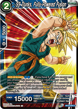 SS Trunks, Fully-Powered Fusion (BT14-044) [Cross Spirits] | Cracking-Singles