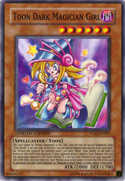 Toon Dark Magician Girl [PT02-EN002] Common | Cracking-Singles