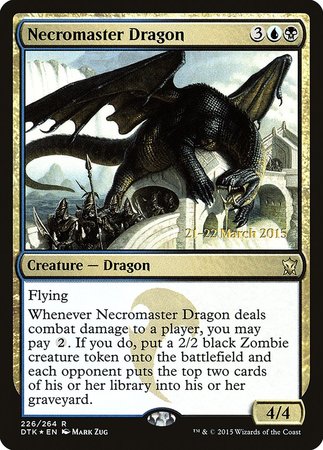 Necromaster Dragon [Dragons of Tarkir Promos] | Cracking-Singles