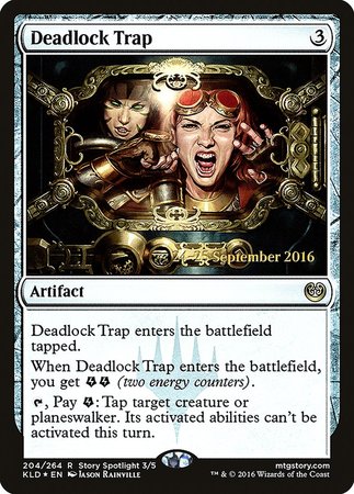 Deadlock Trap [Kaladesh Promos] | Cracking-Singles