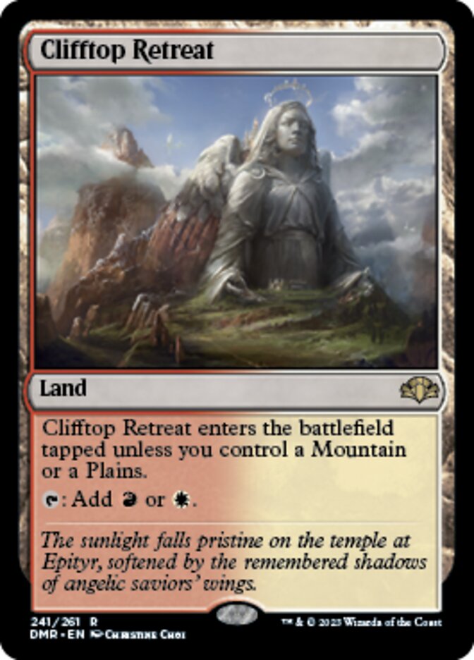 Clifftop Retreat [Dominaria Remastered] | Cracking-Singles