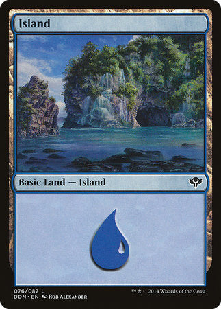 Island (76) [Duel Decks: Speed vs. Cunning] | Cracking-Singles