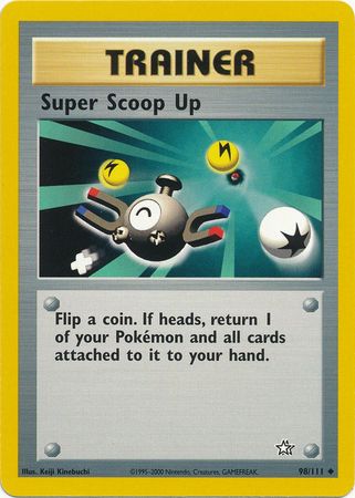 Super Scoop Up (98/111) [Neo Genesis Unlimited] | Cracking-Singles