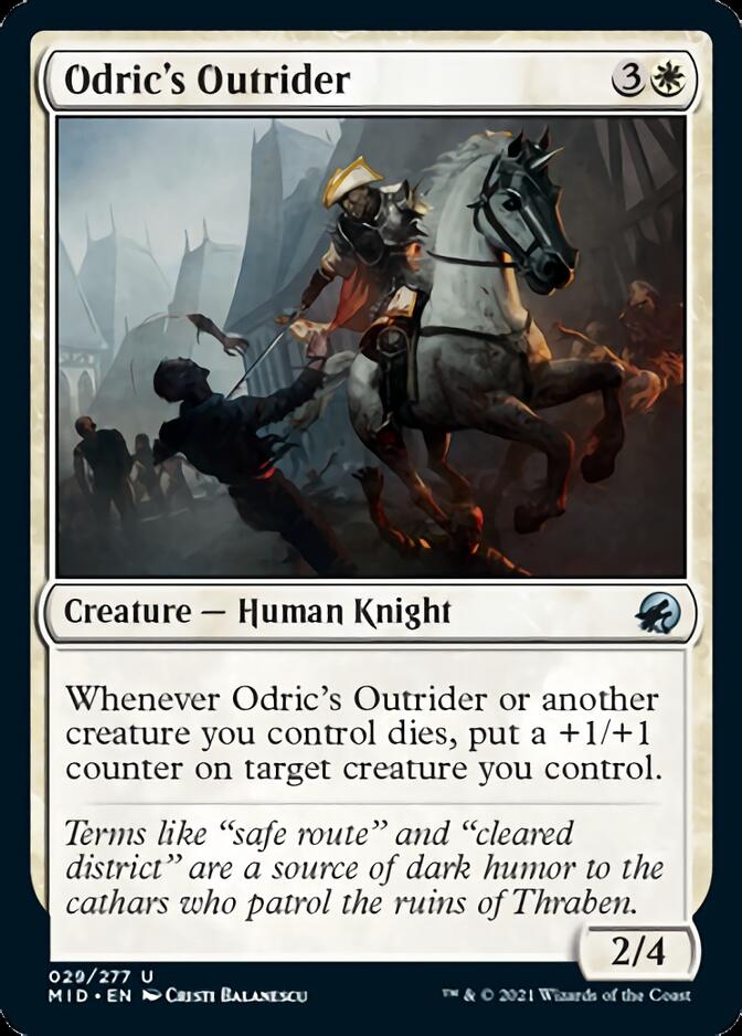 Odric's Outrider [Innistrad: Midnight Hunt] | Cracking-Singles