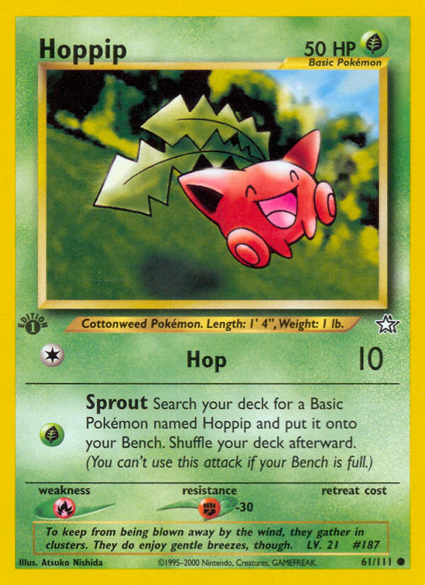 Hoppip (61/111) [Neo Genesis 1st Edition] | Cracking-Singles