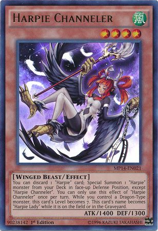 Harpie Channeler [MP14-EN021] Ultra Rare | Cracking-Singles