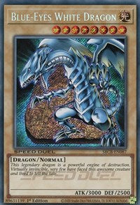 Blue-Eyes White Dragon (Secret) [SBCB-EN087] Secret Rare | Cracking-Singles