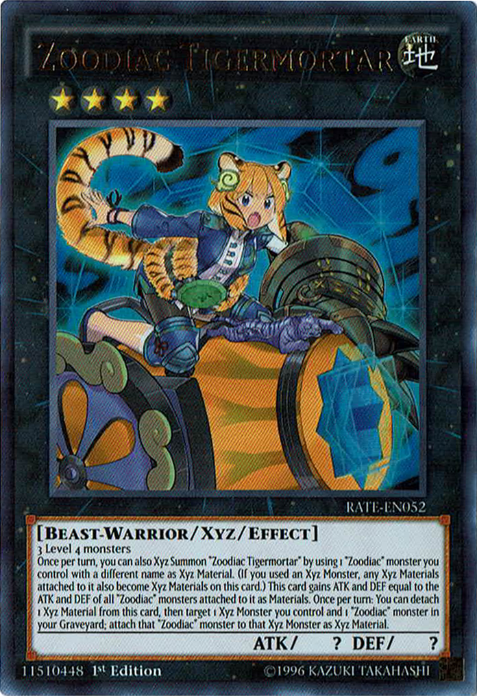 Zoodiac Tigermortar [RATE-EN052] Ultra Rare | Cracking-Singles