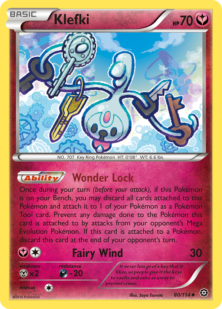 Klefki (80/114) [XY: Steam Siege] | Cracking-Singles