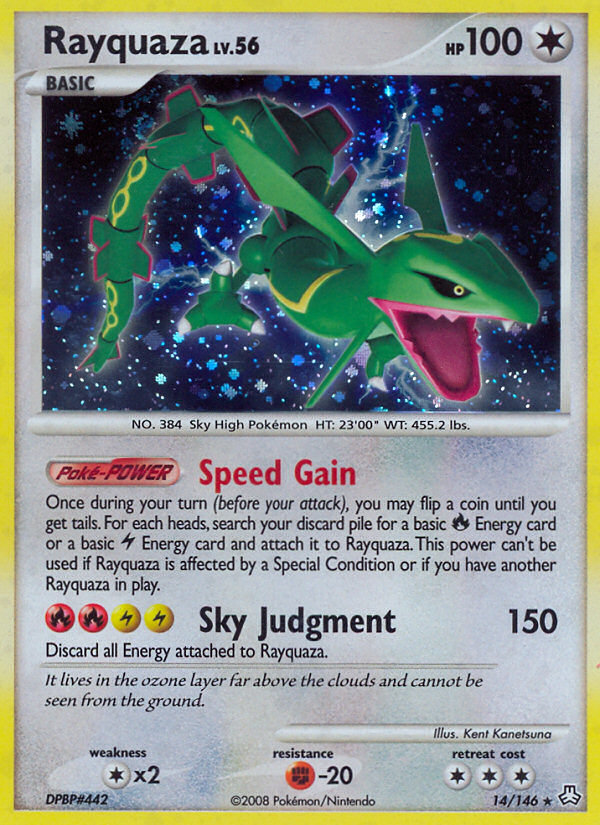 Rayquaza (14/146) [Diamond & Pearl: Legends Awakened] | Cracking-Singles