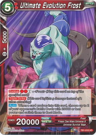 Ultimate Evolution Frost [TB1-018] | Cracking-Singles