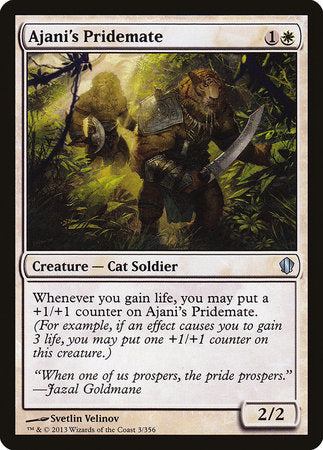 Ajani's Pridemate [Commander 2013] | Cracking-Singles