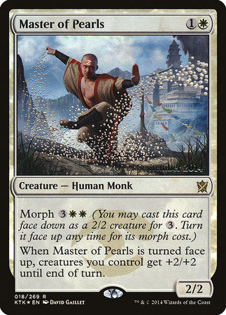 Master of Pearls [Khans of Tarkir Promos] | Cracking-Singles