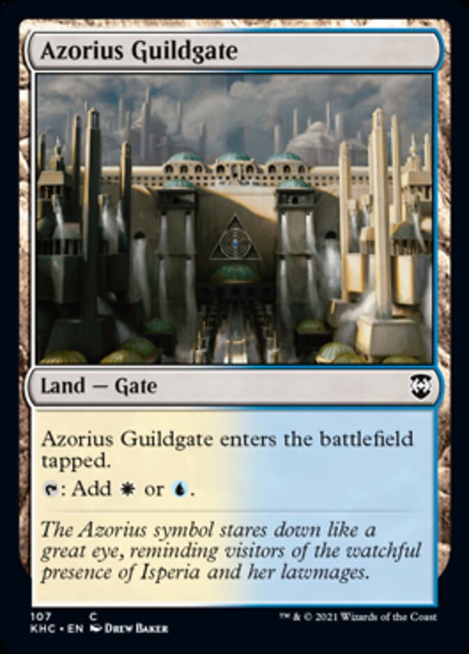 Azorius Guildgate [Kaldheim Commander] | Cracking-Singles