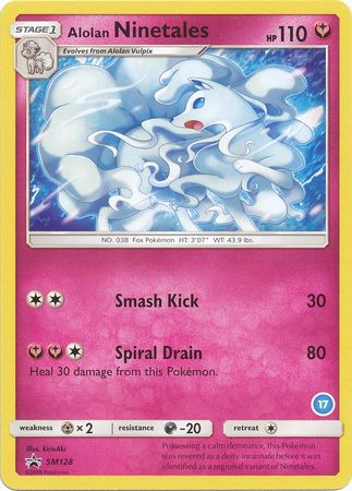 Alolan Ninetales (SM128) (Deck Exclusive #17) [Sun & Moon: Trainer Kit - Alolan Ninetales] | Cracking-Singles