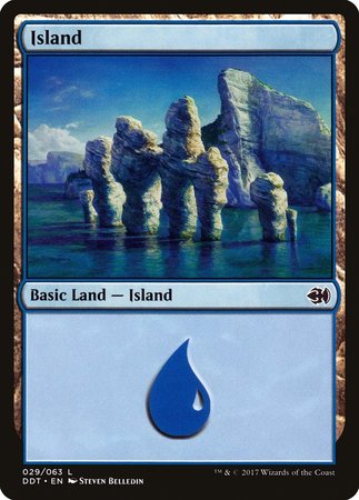 Island (29) [Duel Decks: Merfolk vs. Goblins] | Cracking-Singles