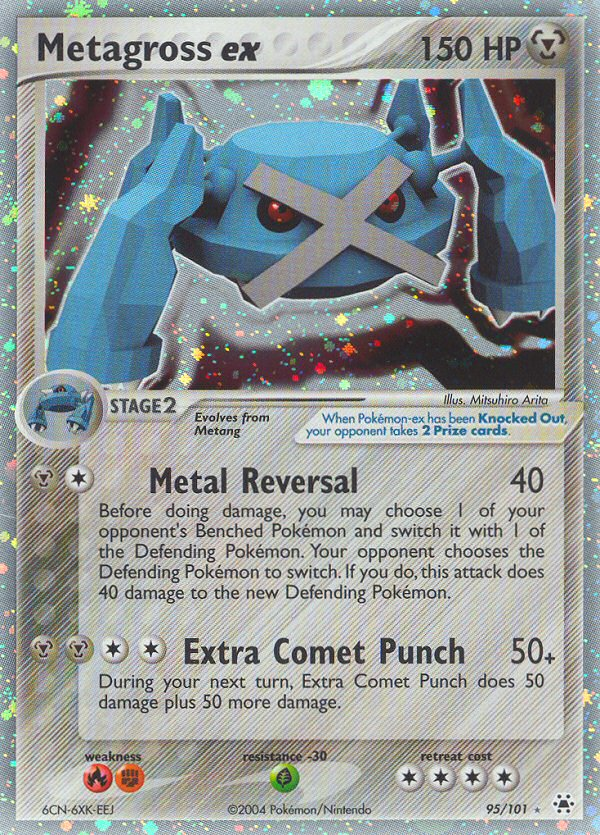 Metagross ex (95/101) [EX: Hidden Legends] | Cracking-Singles