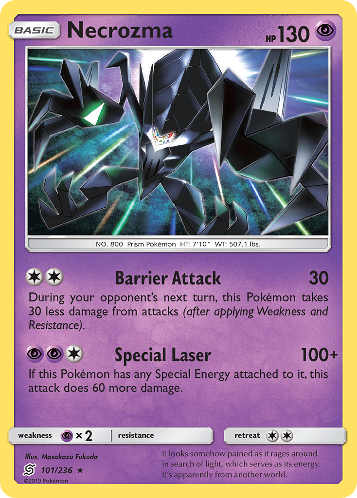 Necrozma (101/236) [Sun & Moon: Unified Minds] | Cracking-Singles