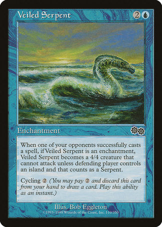 Veiled Serpent [Urza's Saga] | Cracking-Singles