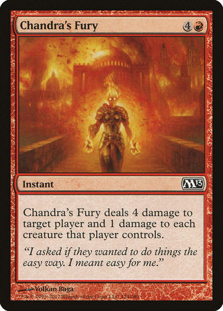 Chandra's Fury [Magic 2013] | Cracking-Singles