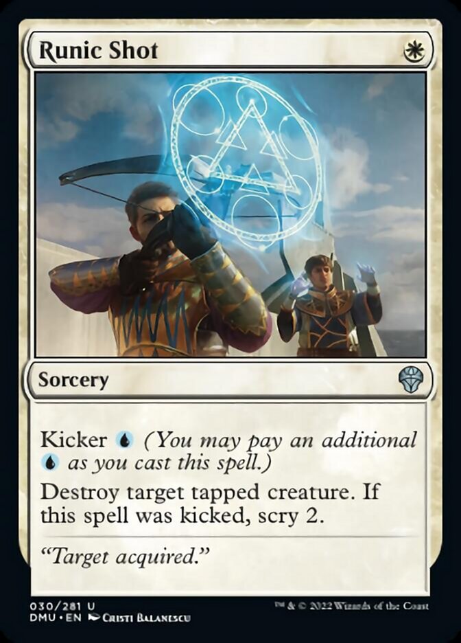 Runic Shot [Dominaria United] | Cracking-Singles