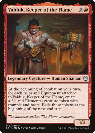 Valduk, Keeper of the Flame [Dominaria] | Cracking-Singles