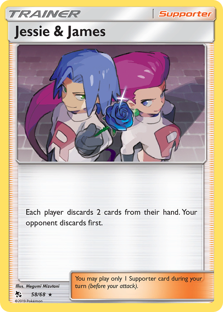 Jessie & James (58/68) [Sun & Moon: Hidden Fates] | Cracking-Singles