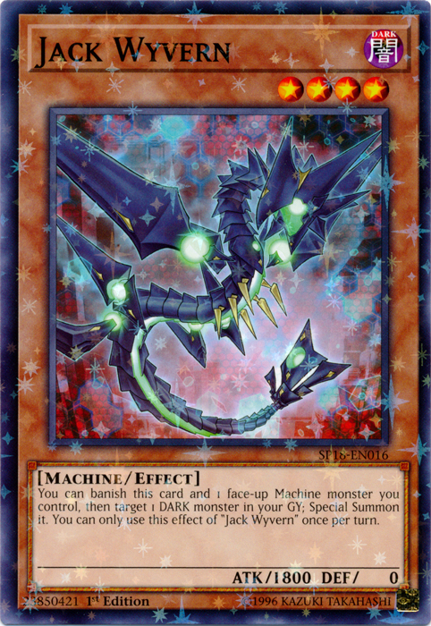 Jack Wyvern [SP18-EN016] Starfoil Rare | Cracking-Singles