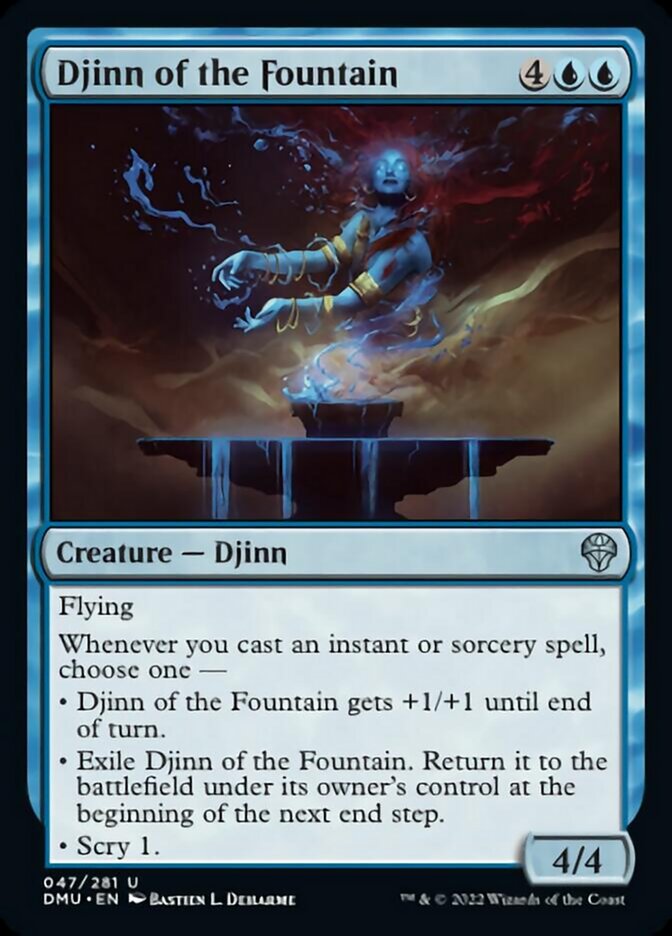 Djinn of the Fountain [Dominaria United] | Cracking-Singles