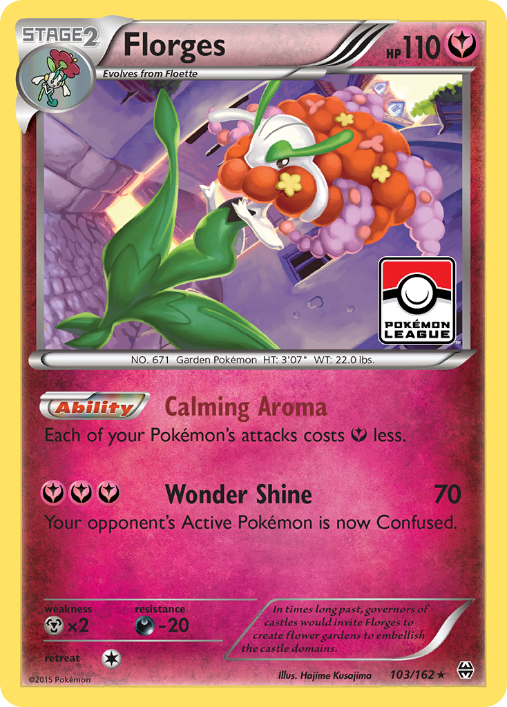 Florges (103/162) [XY: BREAKthrough] | Cracking-Singles