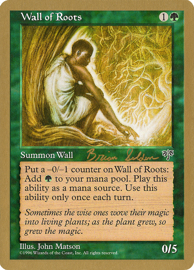 Wall of Roots (Brian Selden) [World Championship Decks 1998] | Cracking-Singles