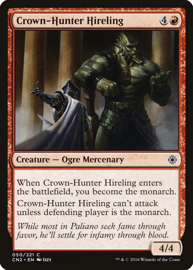 Crown-Hunter Hireling [Conspiracy: Take the Crown] | Cracking-Singles