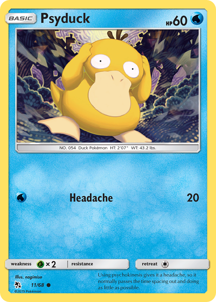 Psyduck (11/68) [Sun & Moon: Hidden Fates] | Cracking-Singles