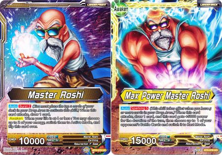 Master Roshi // Max Power Master Roshi (Giant Card) (BT5-079) [Oversized Cards] | Cracking-Singles