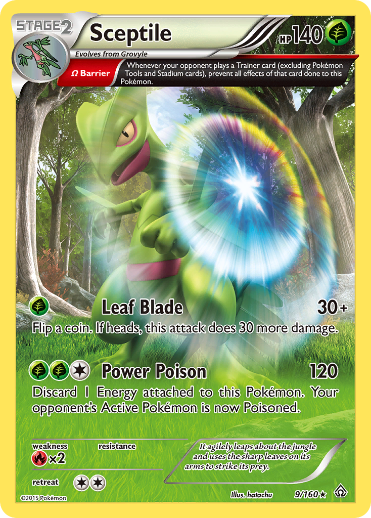 Sceptile (9/160) [XY: Primal Clash] | Cracking-Singles