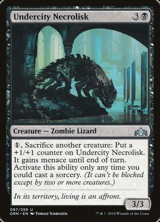 Undercity Necrolisk [Guilds of Ravnica] | Cracking-Singles