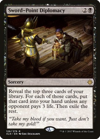 Sword-Point Diplomacy [Ixalan] | Cracking-Singles