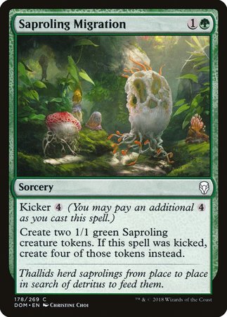 Saproling Migration [Dominaria] | Cracking-Singles