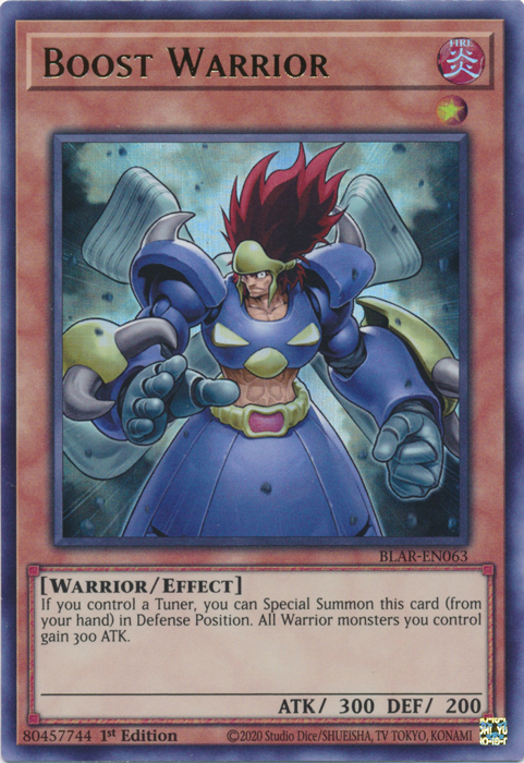 Boost Warrior [BLAR-EN063] Ultra Rare | Cracking-Singles