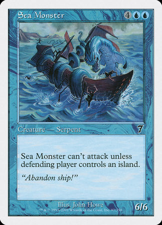 Sea Monster [Seventh Edition] | Cracking-Singles