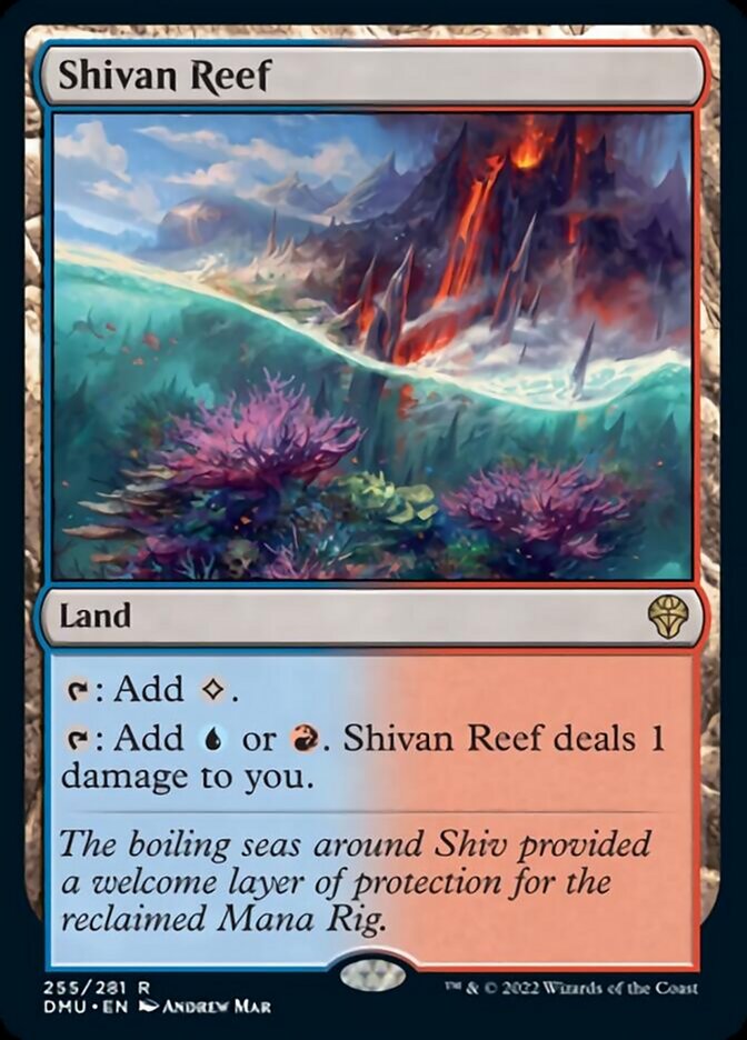 Shivan Reef [Dominaria United] | Cracking-Singles